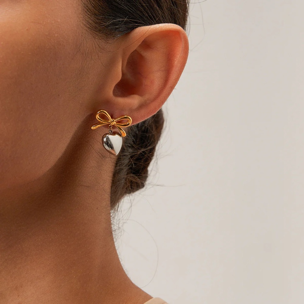 Bow Earrings*Bow Stud Earrings*Tiny Bow Earrings*Mini Bow Earrings